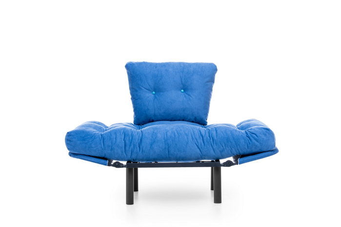 Atelier Del Sofa Nitta Single - Sillón de orejas Azul